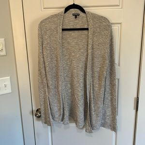 Waffle Bell-Sleeve Cardigan